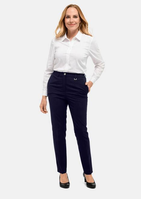 GOLDNER Broek LOUISA Broek LOUISA met gestreken vouwen
