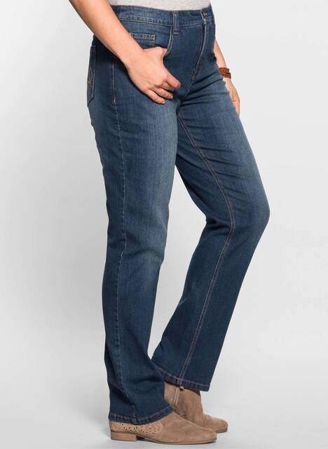 Stretch-Jeans Uni