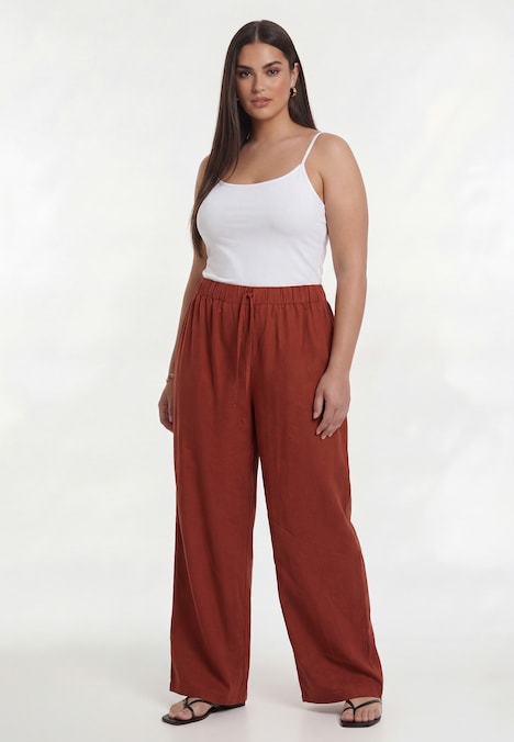 Hose mit einem elastischen Bund