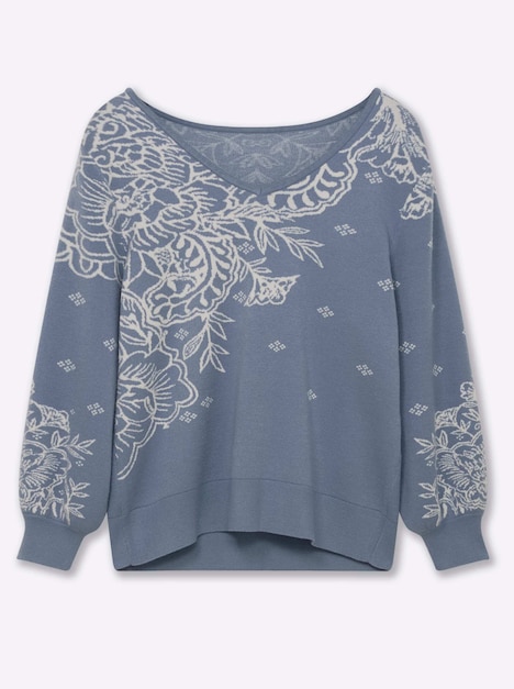 Pullover Langarm Ohne Kragen