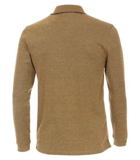 Polo-Shirt Langarm gestreift