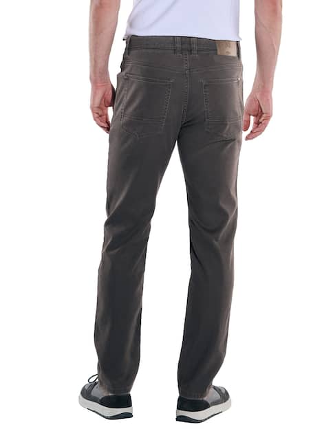 engbers Herren 5-Pocket-Hose regular , Anthrazit