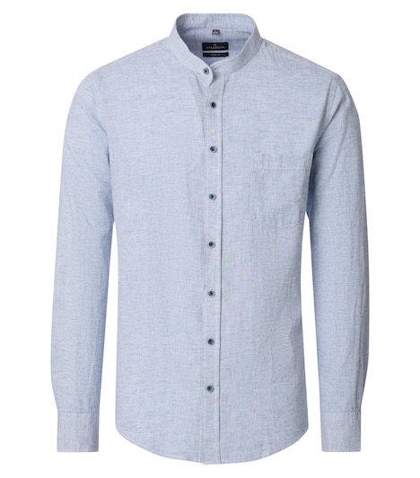 Leinenhemd gestreift Casual Fit