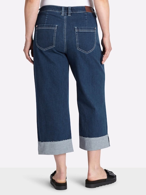 7/8-Jeans erhöht