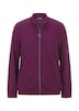 Jerseyjacke mit Ottomanstruktur