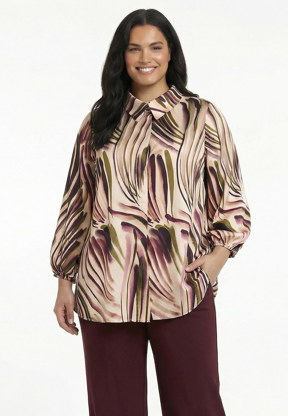 Langarmshirt mit Druck