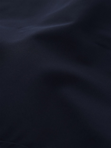 Blouson Jacke mit verstaubarer Kapuze