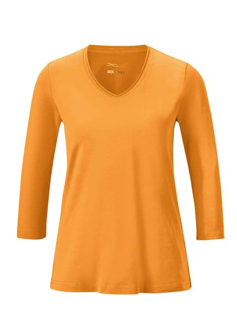Shirt mit V-Ausschnitt