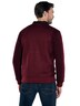 engbers Herren Sweatshirt mit Troyerkragen , Rot