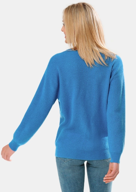 Kaschmirpullover mit Rundhals