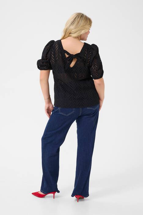 Kurzarm-Bluse Regular fit