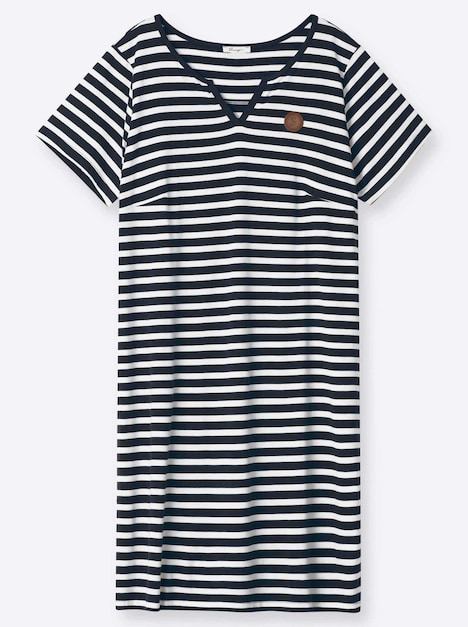 Jersey-Kleid Kurzarm