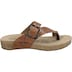 Damen Zehentrenner Tonga 77, camel