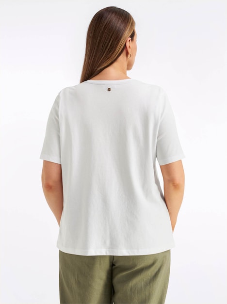 Shirt Kurzarm Ohne Kragen