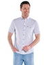Herren Hemd gestreift , Marineblau