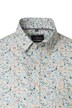 Leinenhemd Kurzarm Print Casual Fit