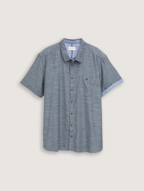 Kurzarmhemd mit Brusttasche