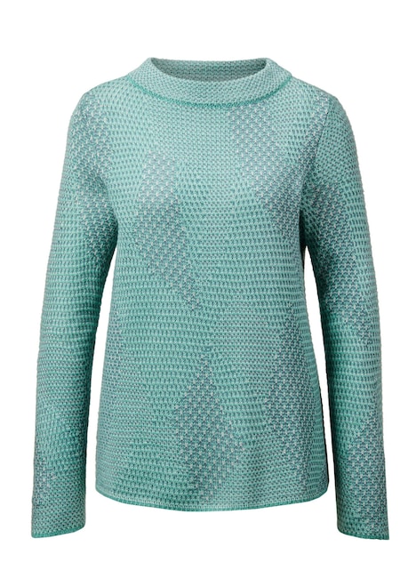 GOLDNER Trui Pullover in gerstekorrellook