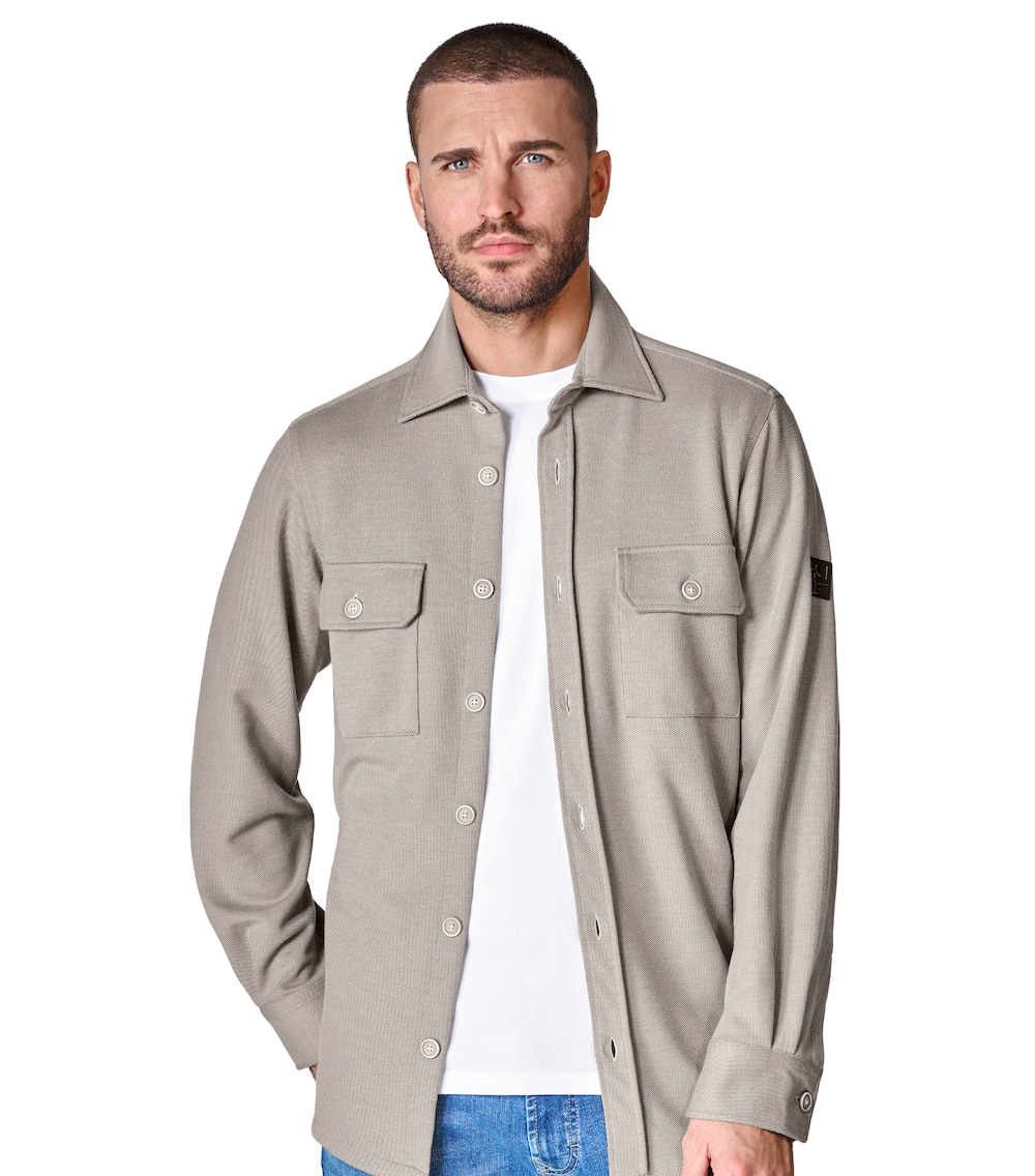 Hemdjacke uni