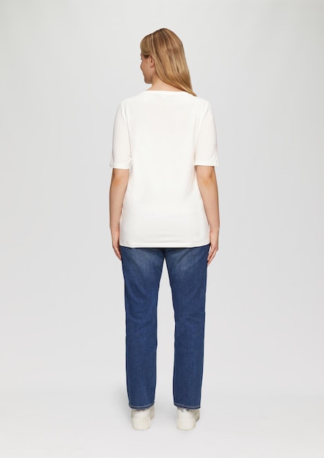 T-Shirt mit Frontprint