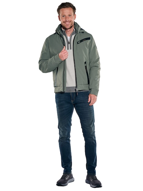 Herren Wasserdichte Funktionsjacke , Khaki