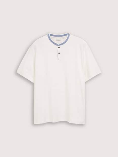 Poloshirt mit Stehkragen