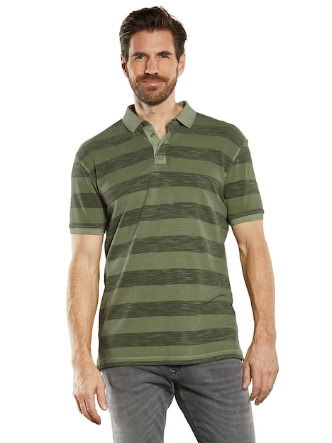 Polo-Shirt gestreift