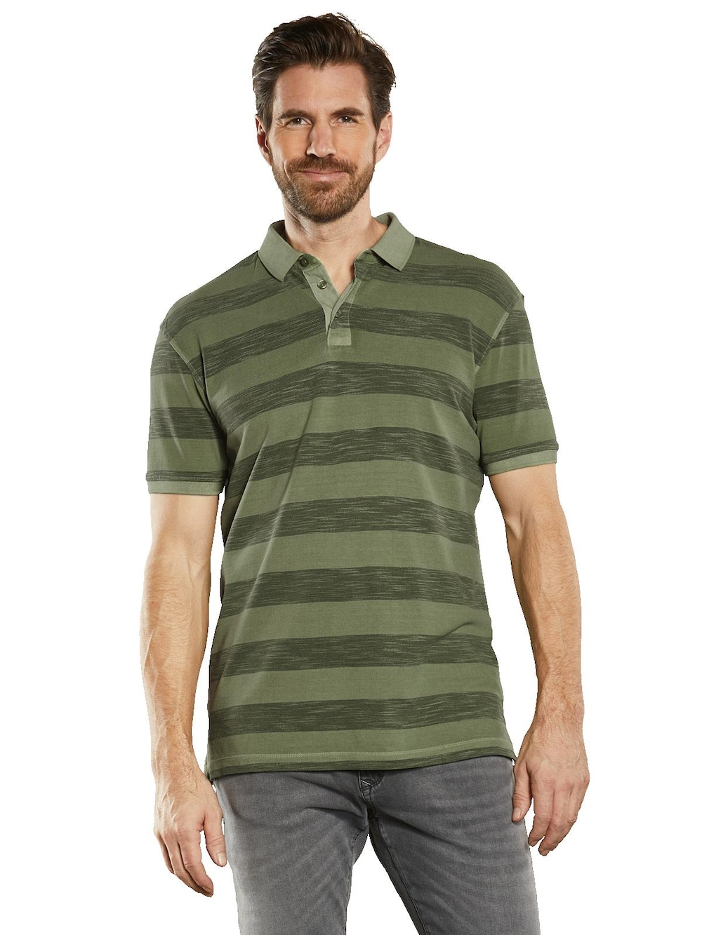 Polo-Shirt gestreift