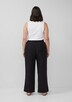 Leichte Leinenmix-Hose mit Elastikbund