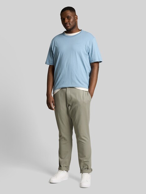 Basic T-Shirt aus Baumwolle