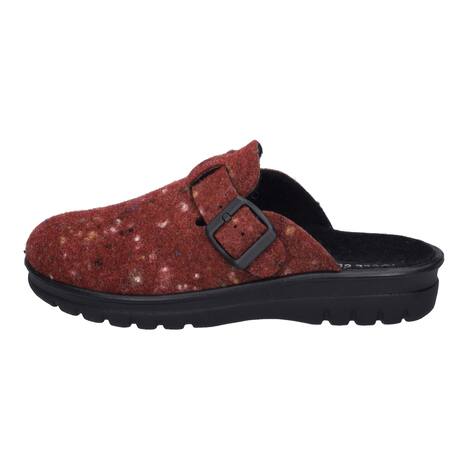 Damen Hausschuh Metz 390, carmin-multi