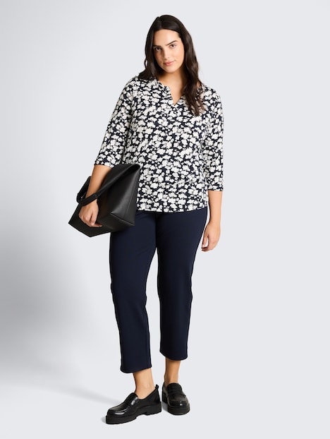 Langarmshirt mit Muster