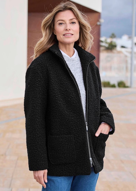 GOLDNER Jas Teddyjas met opstaande kraag