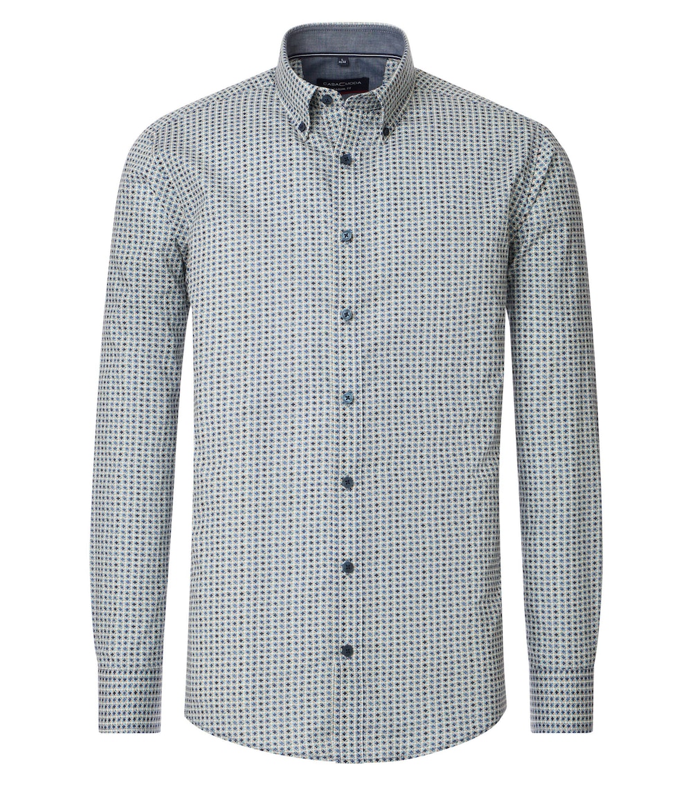 Freizeithemd Print Casual Fit