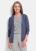 Feinstrickjacke mit Schurwolle
