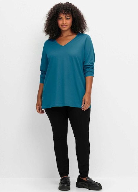 Langarmshirt Langarm Uni