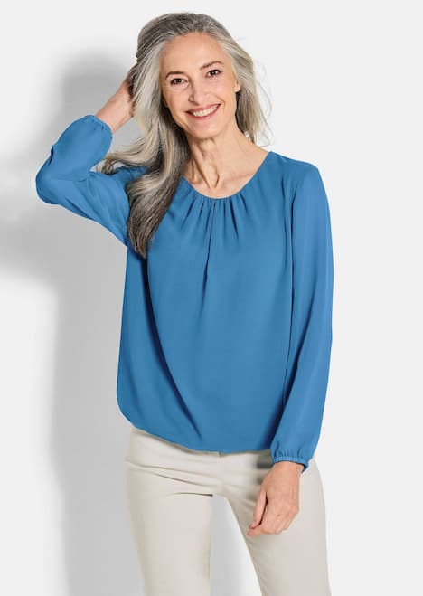 Elegante Bluse aus Chiffon