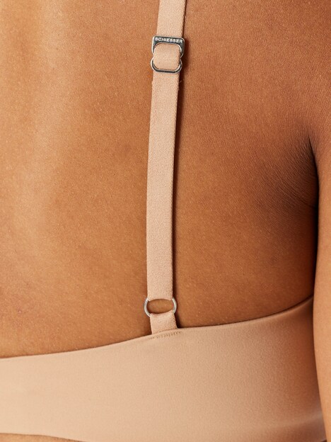 Schiesser Damen Bügelloser BH Invisible Soft - maple