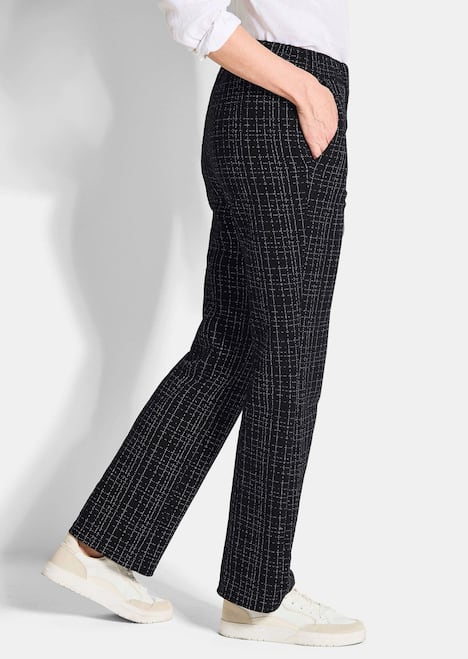 Elegante Businesshose VERA in Tweed