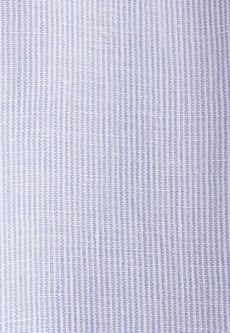 Herren Leinenhemd - Gestreift