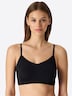 Schiesser Damen Bustier Invisible Soft Lace schwarz
