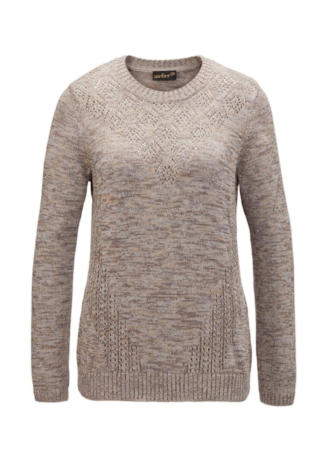 Pullover mit Glanzgarn