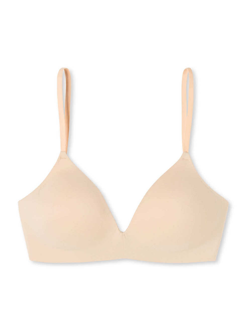 SCHIESSER Damen BH gepaddet, ohne Bügel - sand
