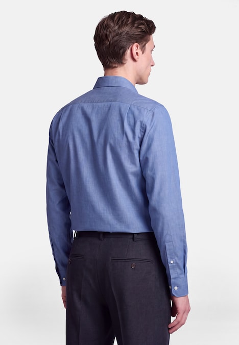 Herren Flanellhemd - Uni
