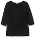 Pullover 3/4-Arm Feinstrick Uni