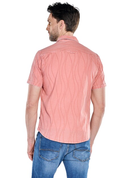 Herren Overshirt mit Comfort-Stretch , Rosa