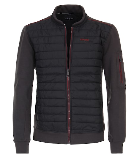 Sweatjacke uni