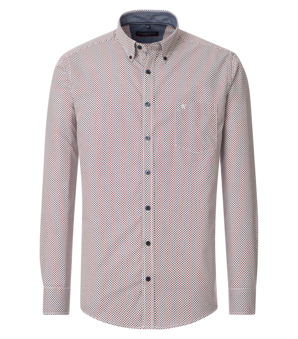 Freizeithemd Print Casual Fit