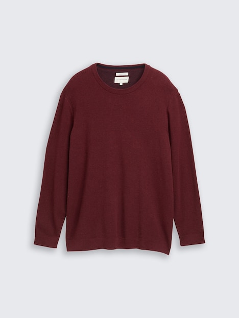 Strickpullover aus Baumwolle