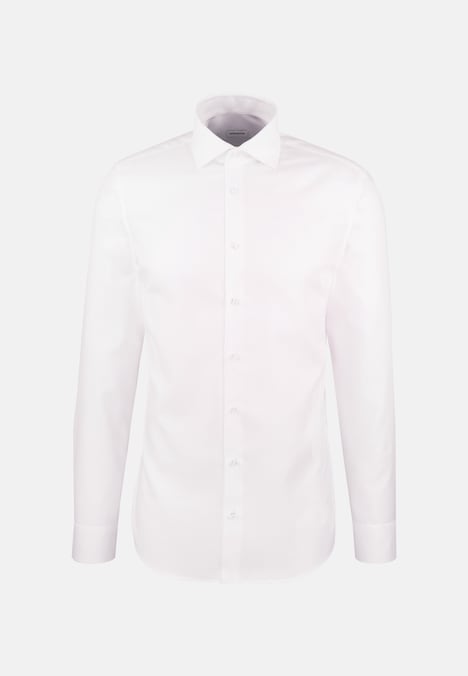 Herren Business Hemd - Fischgrat